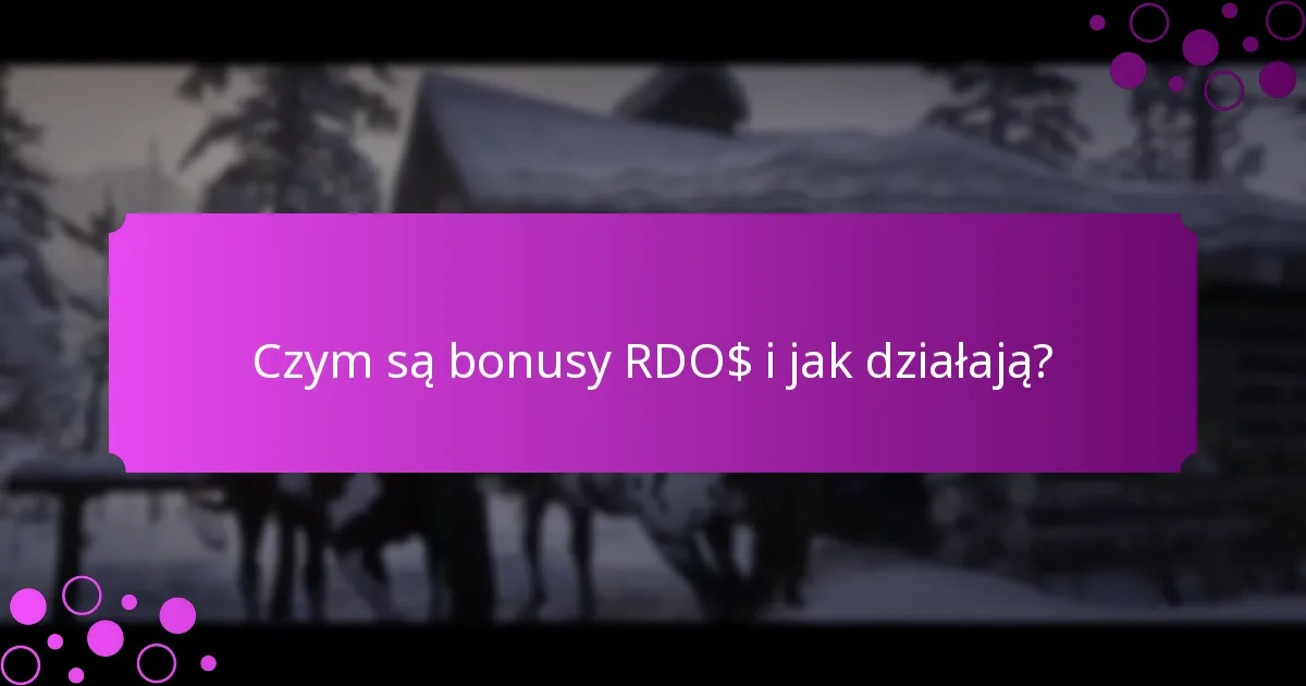 Jakie miesięczne wydarzenia oferują bonusy RDO$?