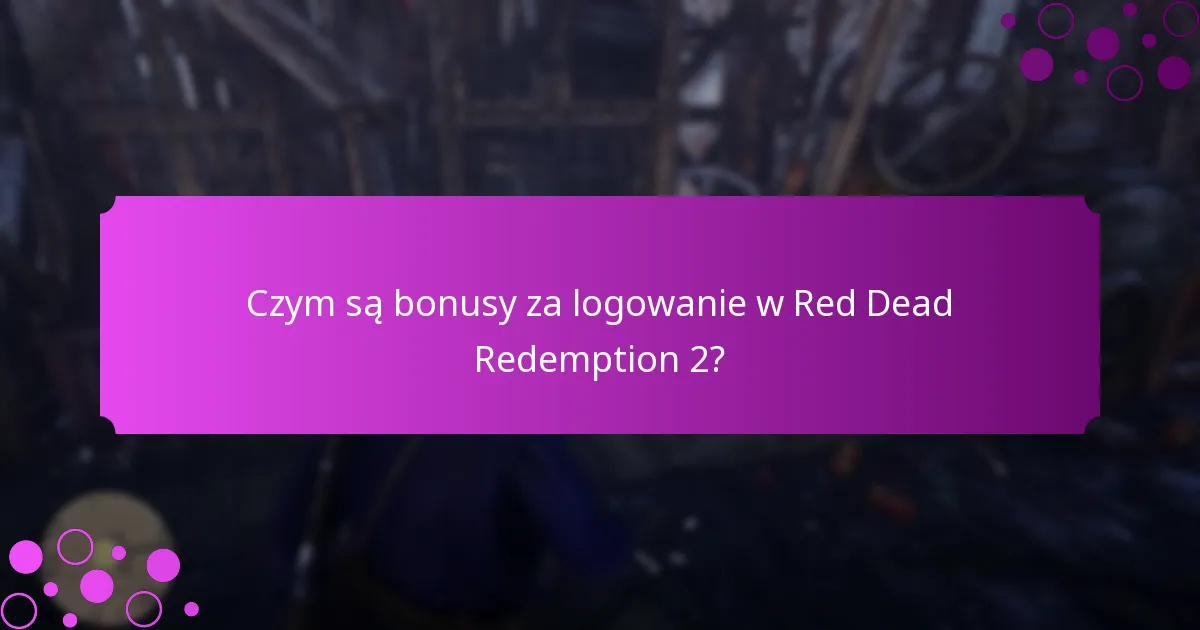 Jakie unikalne przedmioty mogą otrzymać gracze jako bonusy za logowanie?