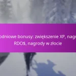 Tygodniowe bonusy: zwiększenie XP, nagrody RDO$, nagrody w złocie