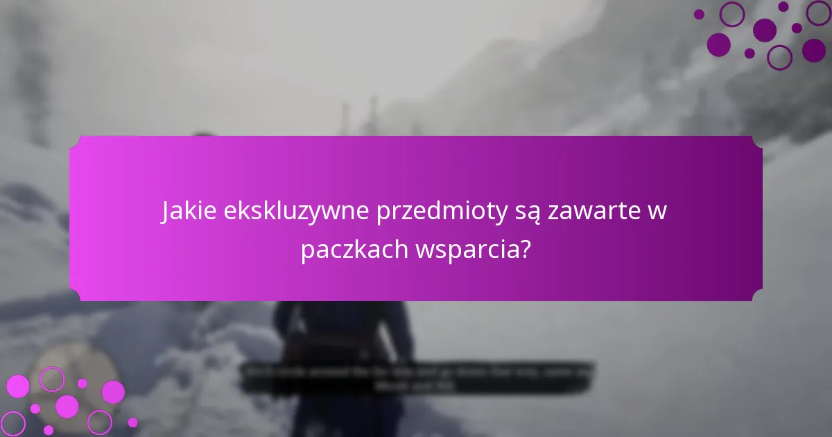 Jakie specjalne promocje są dostępne dla paczek wsparcia?