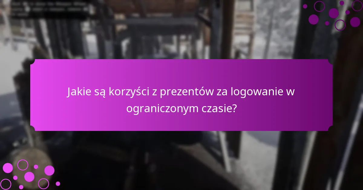 Jakie są korzyści z prezentów za logowanie w ograniczonym czasie?