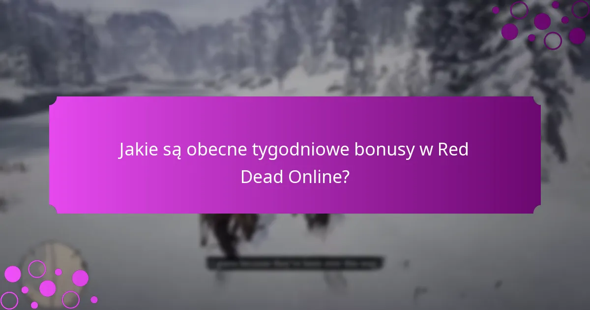 Jak obecne bonusy wypadają w porównaniu do poprzednich tygodni?